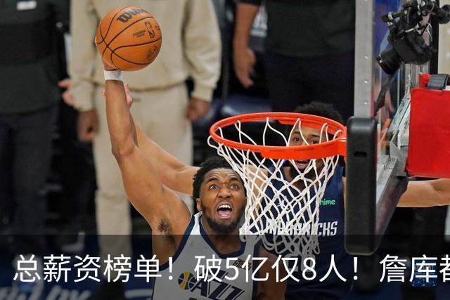 总薪资榜单！破5亿仅8人！詹库都不够！谁高谁低了？